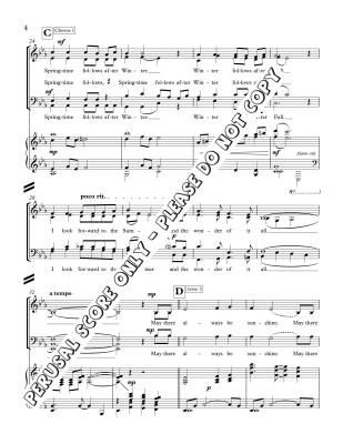 May There Always Be Sunshine - Kristalinskaya/Nickel - SATB