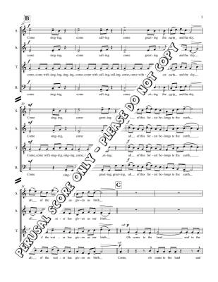 Generous Land - Weaver - SATB