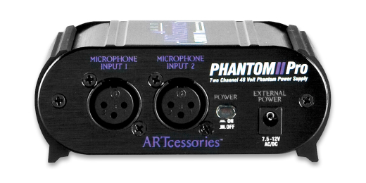 ART Pro Audio Phantom II Pro Dual Channel Power Supply
