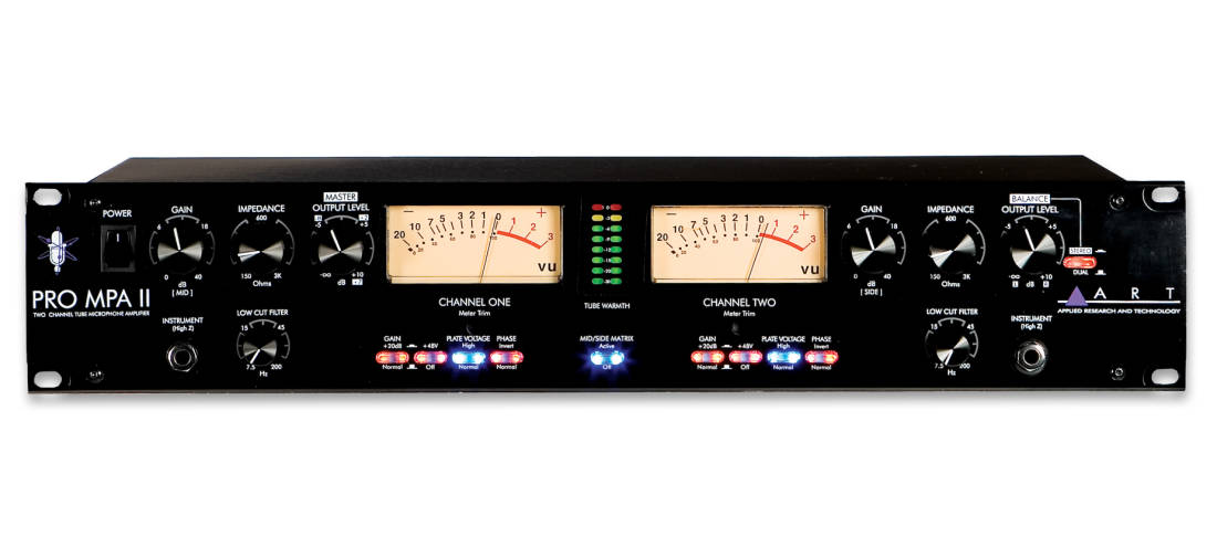 Pro MPA-II Two Channel Studio Mic Preamp