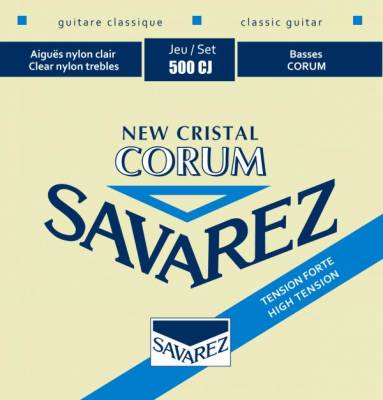 New Cristal Corum Classical Guitar String Set - High Tension
