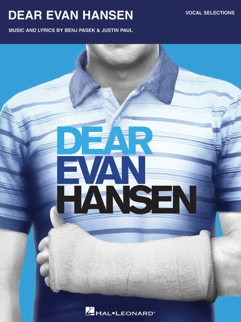 Dear Evan Hansen (Vocal Selections) - Pasek/Paul - Piano/Vocal/Guitar - Book