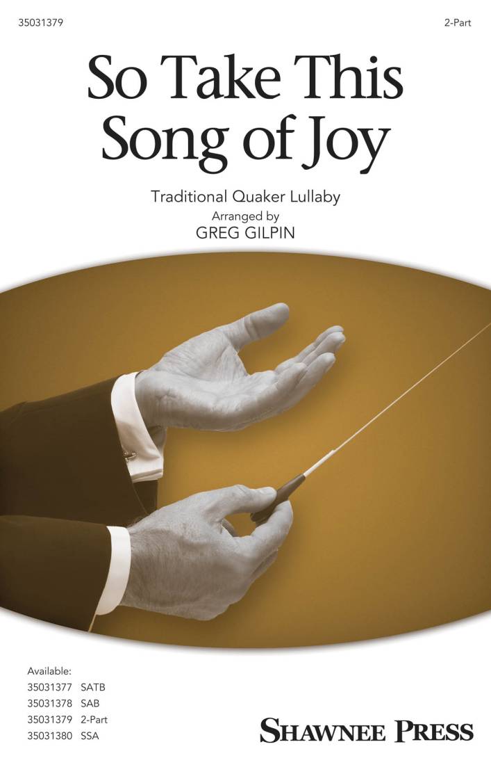 So Take This Song of Joy - Gilpin - 2pt