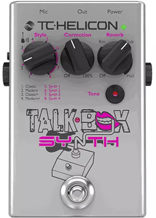 Talkbox Synth - Guitar Talkbox Effects and Vocal Tone Pedal