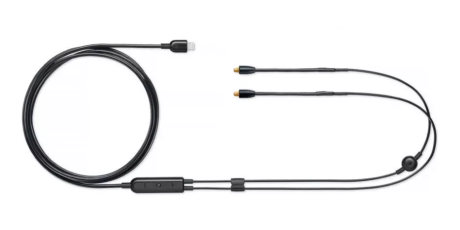 Remote & Microphone Lightning Cable for SE Earphones