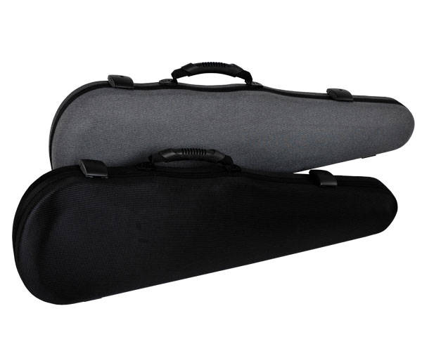 GreenLine Shaped Violin Case 4/4 - Grey