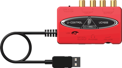UCA222 - 2 I/O USB Audio Interface w/ Digital Output