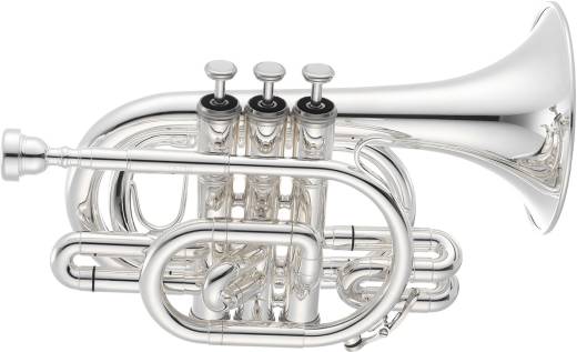 700 Series JTR710 Bb Pocket Trumpet - Silver Plated