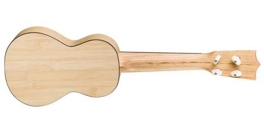 OX Uke Bamboo Soprano Ukulele w/Bag - Natural
