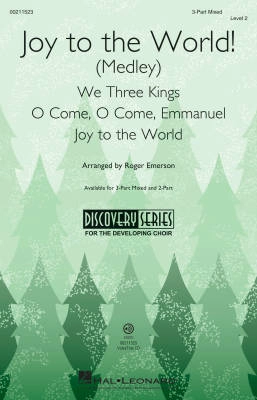 Hal Leonard - Joy to the World! (Medley) - Emerson - 3pt Mixed
