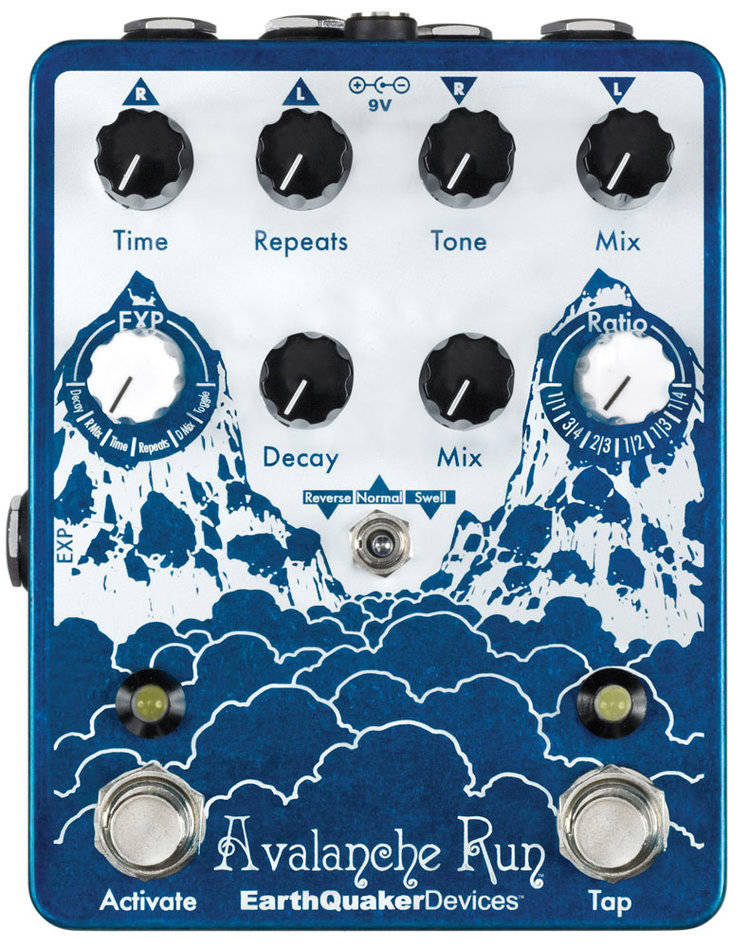 Avalanche Run Stereo Reverb/Delay Pedal