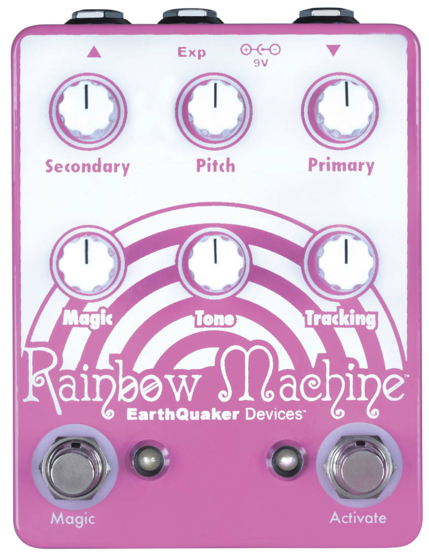 Rainbow Machine Polyphonic Pitch Shifting Modulator Pedal