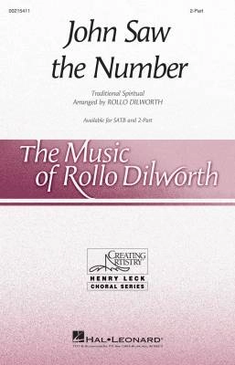 Hal Leonard - John Saw the Number - Spiritual/Dilworth - 2pt