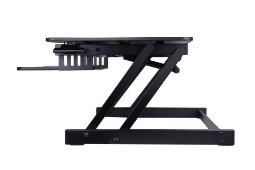 Sit to Stand Adjustable Desk Riser, 32\'\' - Black