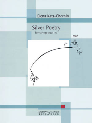 Silver Poetry for String Quartet - Kats-Chernin - Score/Parts