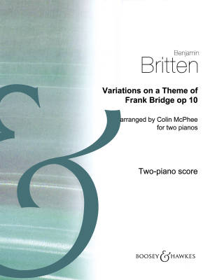 Variations on a Theme of Frank Bridge, Op. 10 - Britten/McPhee/Matthews - Piano Duet (2 Pianos, 4 Hands)