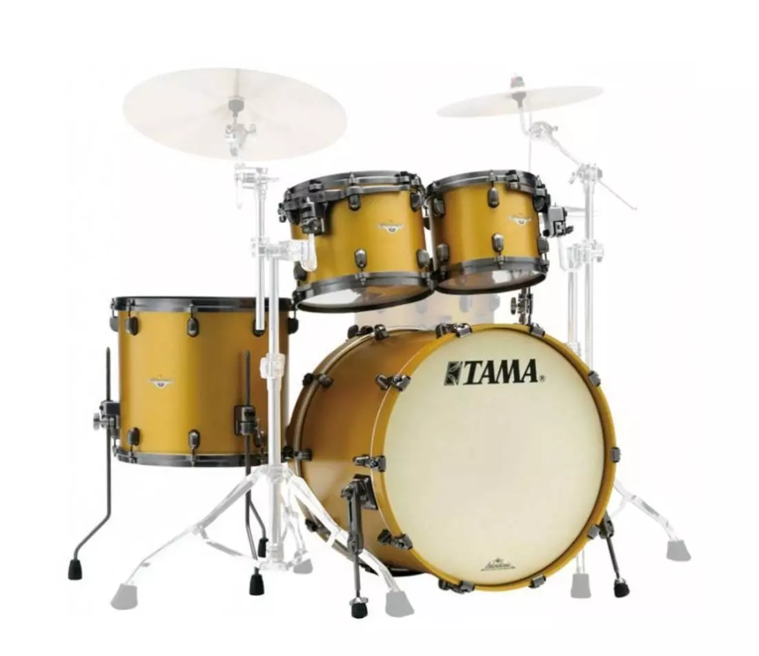 Starclassic Maple Shell Pack (22/10/12/16) - Satin Aztec Gold Metallic