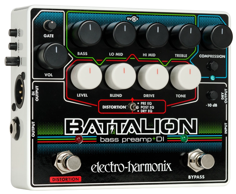 Battalion Bass Preamp and DI Pedal