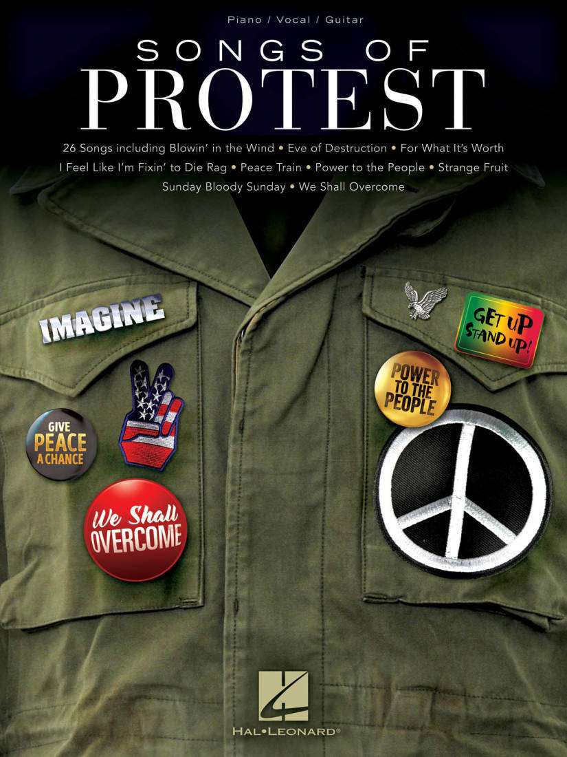 Songs of Protest - Piano/Vocal/Guitar - Book