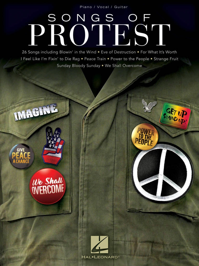 Songs of Protest - Piano/Vocal/Guitar - Book