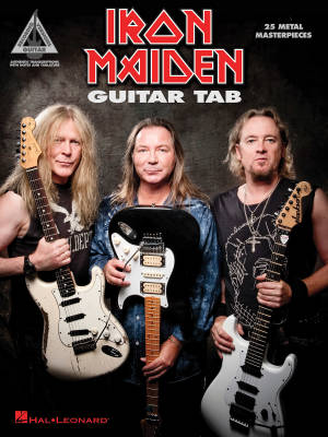 Iron Maiden-Guitar Tab: 25 Metal Masterpieces - Book