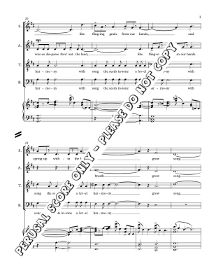 Wake the Grain - Elves/Suchan - SATB