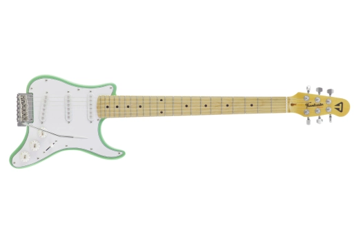 Traveler Guitar - Travelcaster Deluxe Travel Guitar - Surf Green