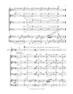 Mother Whale Lullaby - Winter/Nickel - SATB