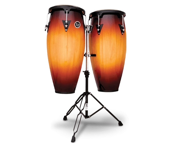 Aspire Series 11\'\' and 12\'\' Conga Set w/ Stand - Vintage Sunburst