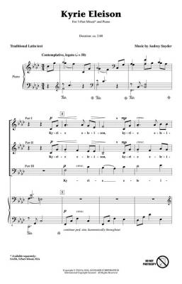 Kyrie Eleison - Snyder - 3pt Mixed