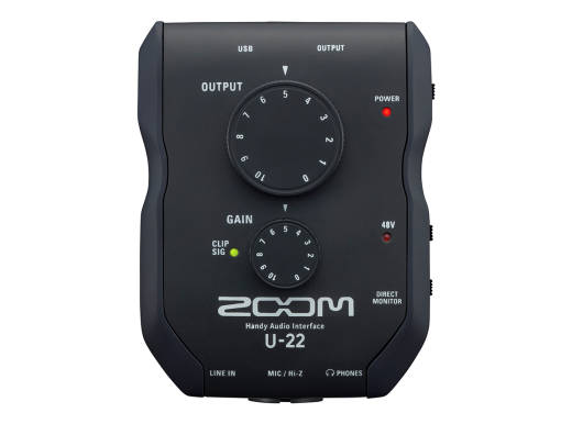 Zoom - U-22 USB Mobile Audio Interface