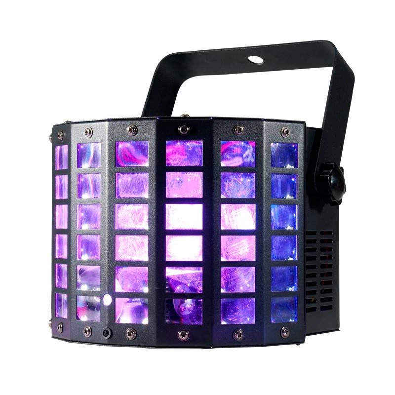 Mini Dekker LZR LED Moonflower + Red/Green Laser 2-FX-in-1