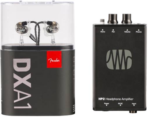MXA1 Bundle - DXA1 In-ear Monitors + Presonus HP2 Amplifier