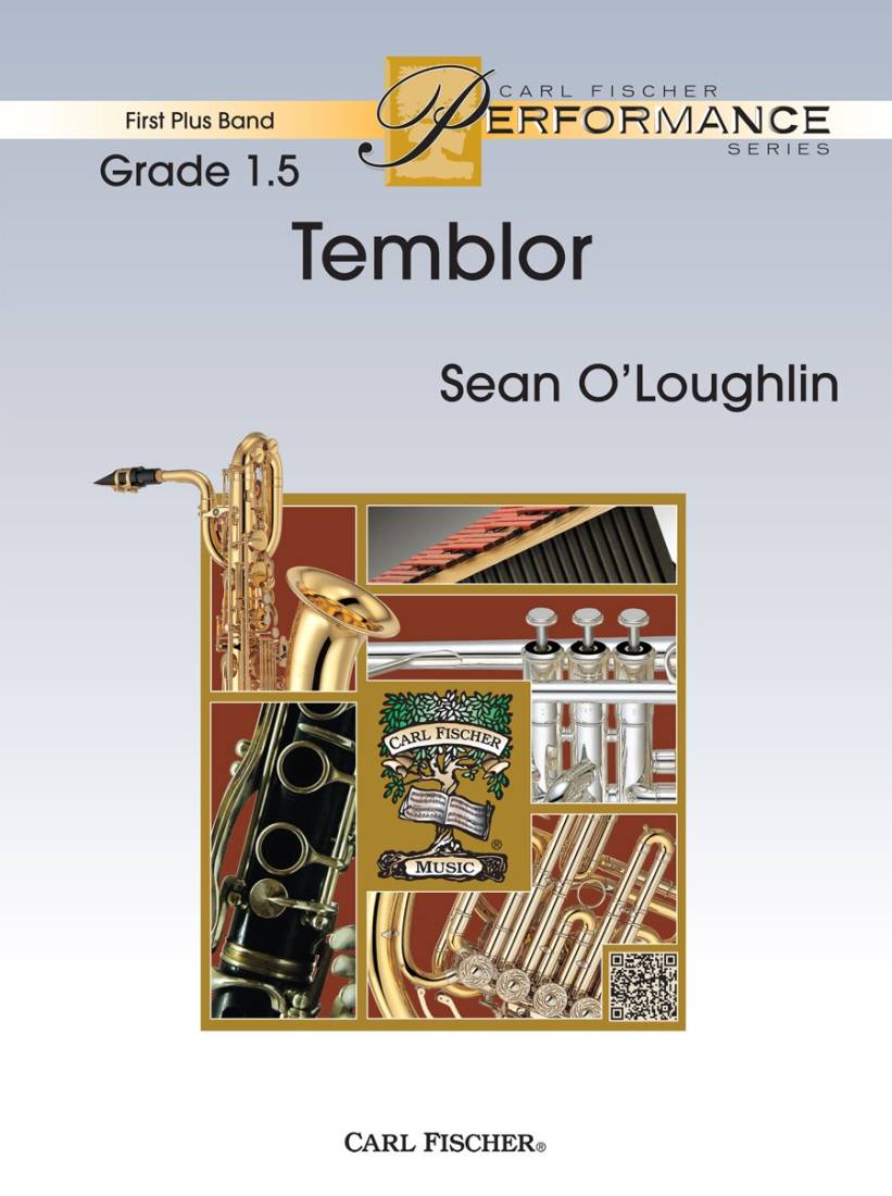 Temblor - O\'Loughlin - Concert Band - Gr. 1.5