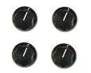 Rickenbacker - Vintage Knob Set for Rickenbacker Bass - Black