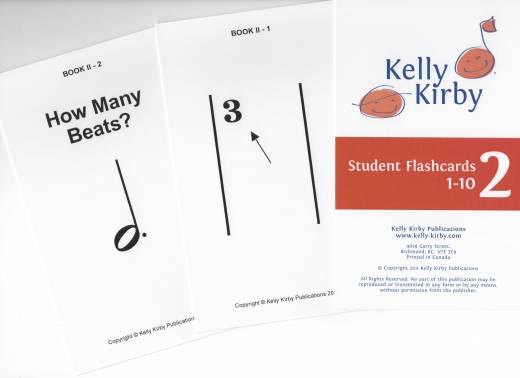 Kelly Kirby Student Flashcards, Books 1-4
