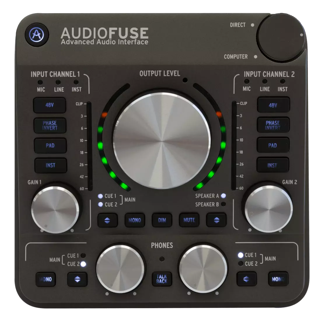 AudioFuse 14x14 I/O Audio Interface - Space Grey