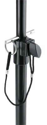 Upright Tuba Performer Stand - Black