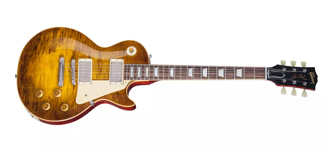 2017 Les Paul Standard Rock Top Ltd - Fosilized Flame