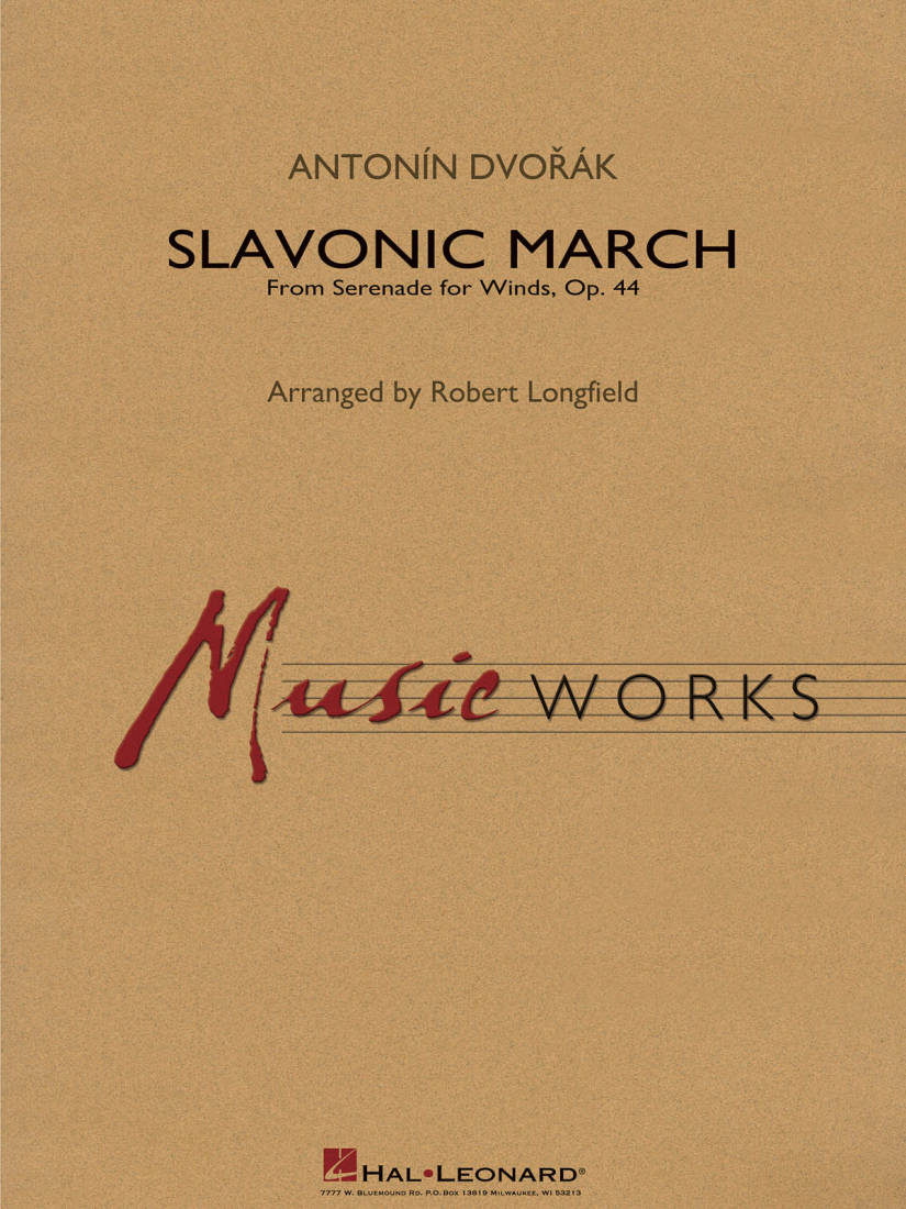 Slavonic March (from Serenade for Winds, Op. 44) - Dvorak/Longfield - Concert Band - Gr. 4
