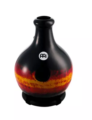 Fiberglass Ibo Drum - Black/Red