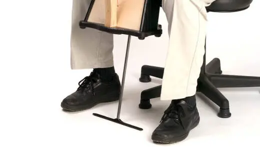 Drop-down Leg for Ravenna 26 Harp - Long