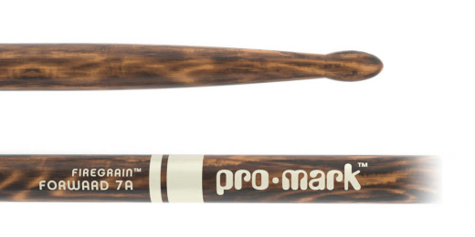 Promark - 7A FireGrain Wood Tip Hickory Sticks