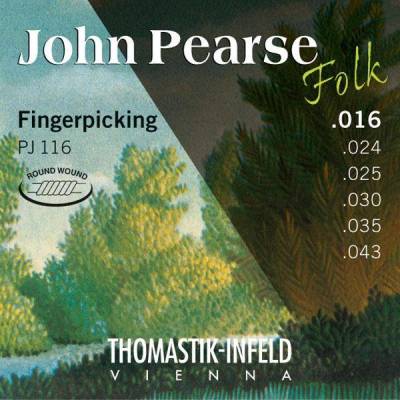 John Pearse Series String Set - Light .016-.043
