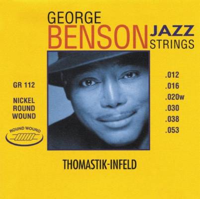 Thomastik-Infeld - George Benson Jazz String Set - Round Wound - Medium-Light .012 - .053