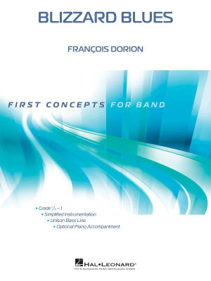 Hal Leonard - Blizzard Blues -  Dorion - Concert Band - Gr. 1