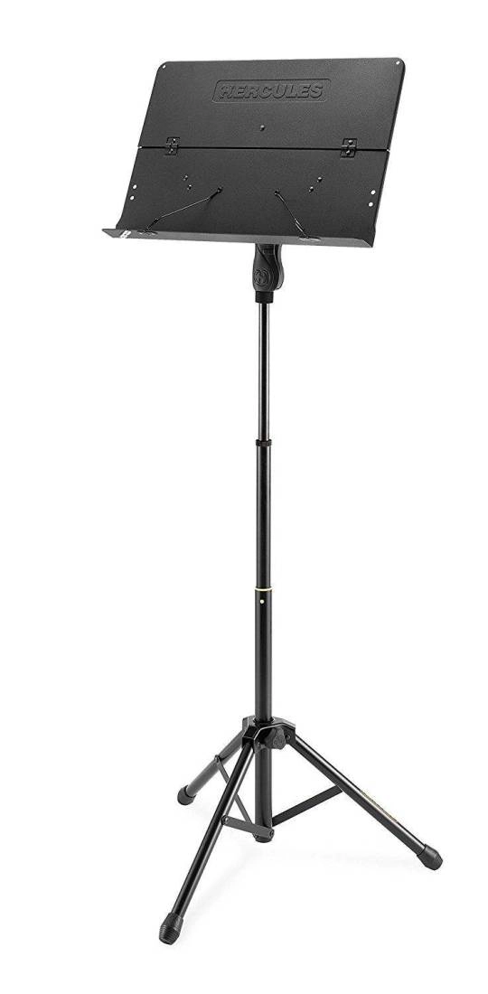 3-Section Orchestra Stand Folding Desk with Page Retainers