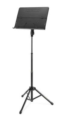 3-Section Orchestra Stand Folding Desk with Page Retainers