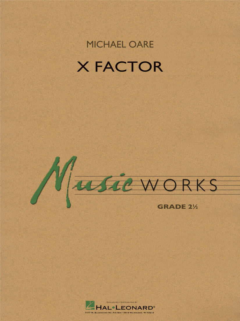 X Factor - Oare - Concert Band - Gr. 2.5