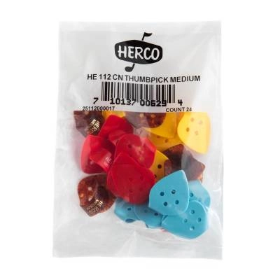 Herco - Thumbpicks, Medium (24)